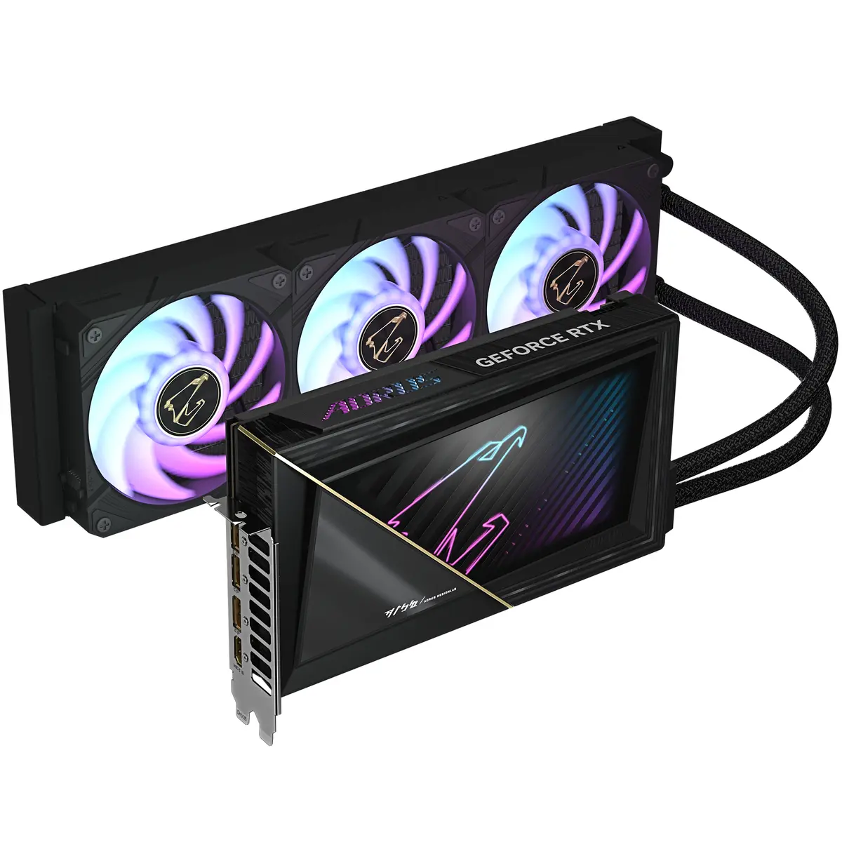 5090 Gigabyte RTX AORUS XTREME WATERFORCE 32GB/3xDP/HDMI - Afbeelding 2