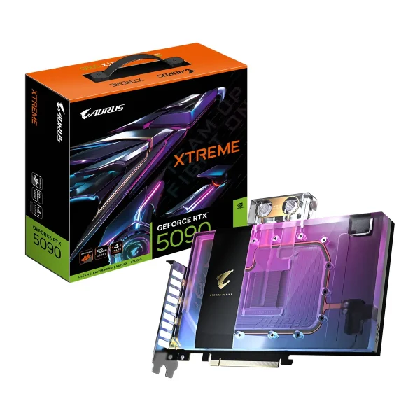 5090 Gigabyte RTX AORUS XTREME WATERF. WB 32GB/3xDP/HDMI