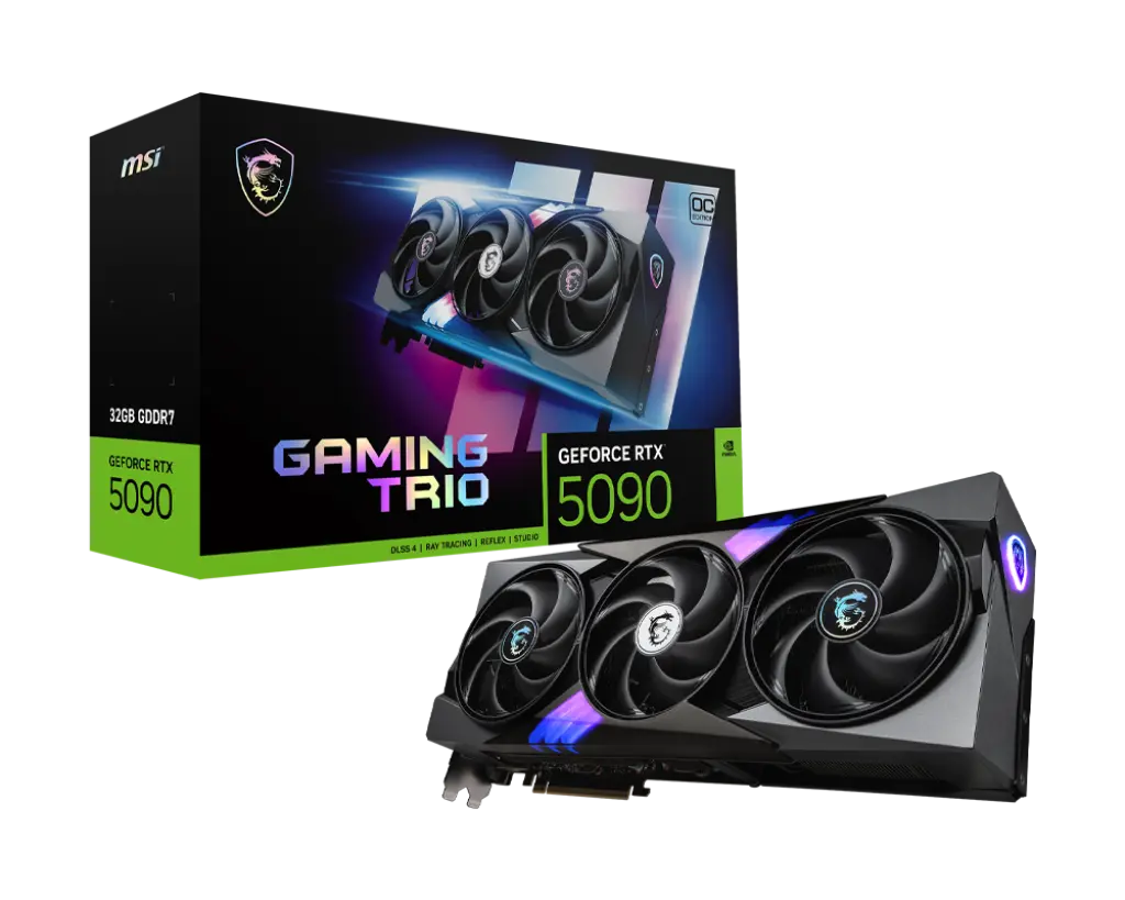 5090 MSI RTX GAMING TRIO OC 32GB/3xDP/HDMI/3,5slot