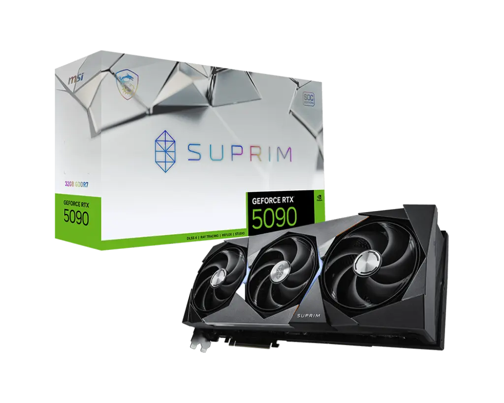 5090 MSI RTX SUPRIM SOC 32GB/3xDP/HDMI/3,5slot