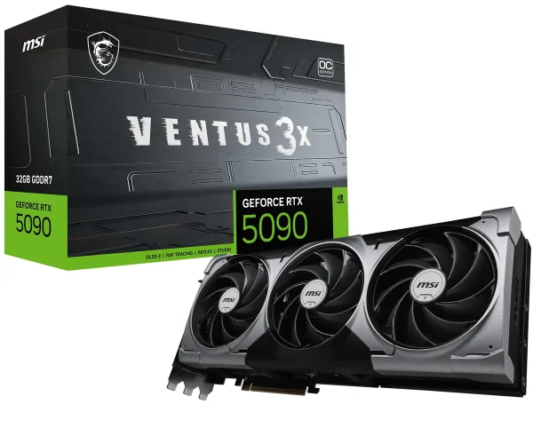 5090 MSI RTX VENTUS OC 32GB/3xDP/HDMI/3slot - wit