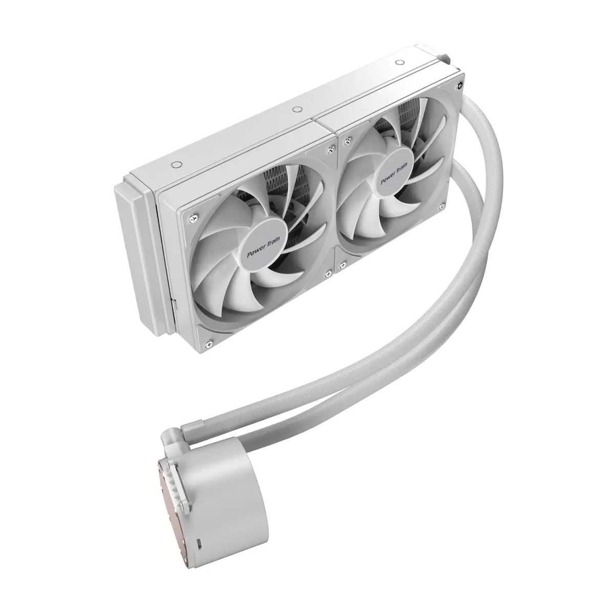 Power Train DL-240AW ARGB Waterkoeling - AMD-Intel Wit - Afbeelding 6