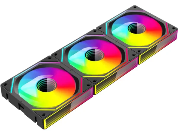 Power Train 360mm ARGB PWM - Zyber X3 - Zwart