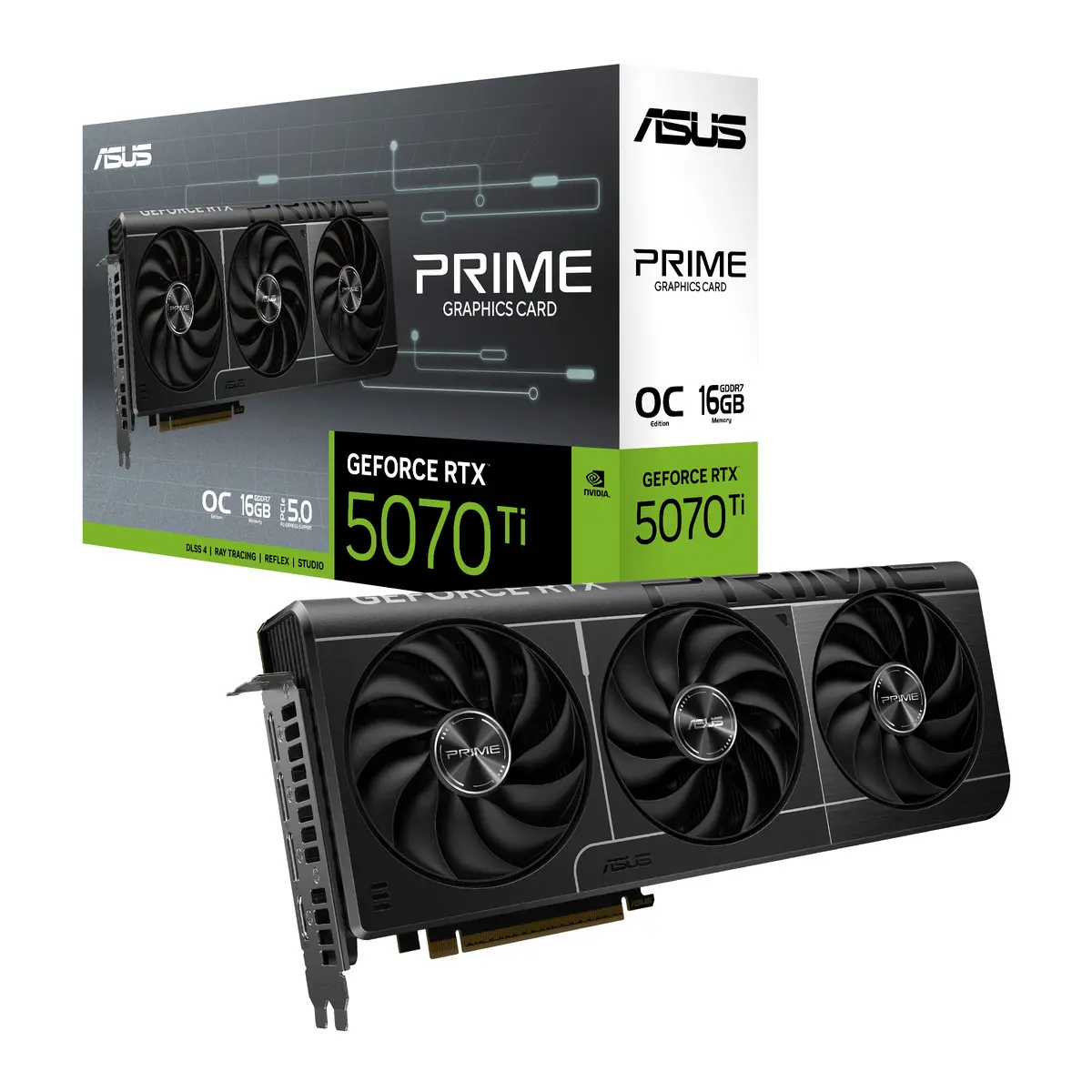 5070Ti ASUS PRIME RTX OC 16GB/3xDP/HDMI/2,5slot - Afbeelding 12