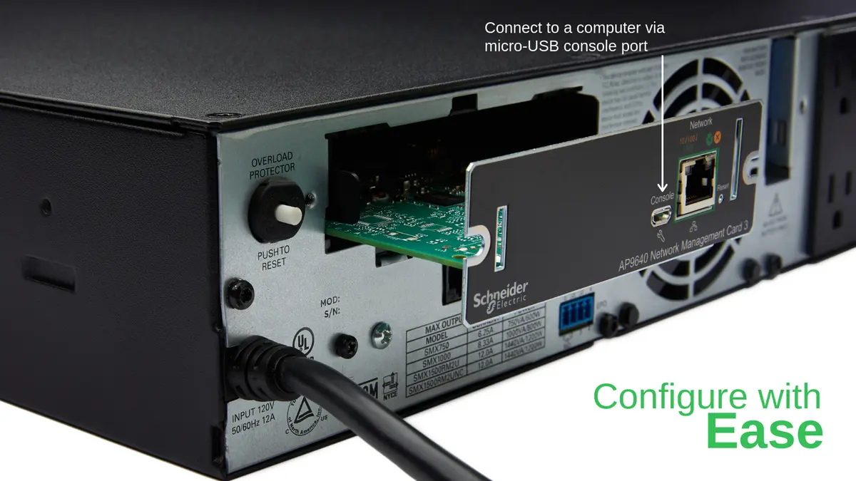 UPS APC AP9640 Smart-UPS Netwerk management kaart 3 - Afbeelding 2