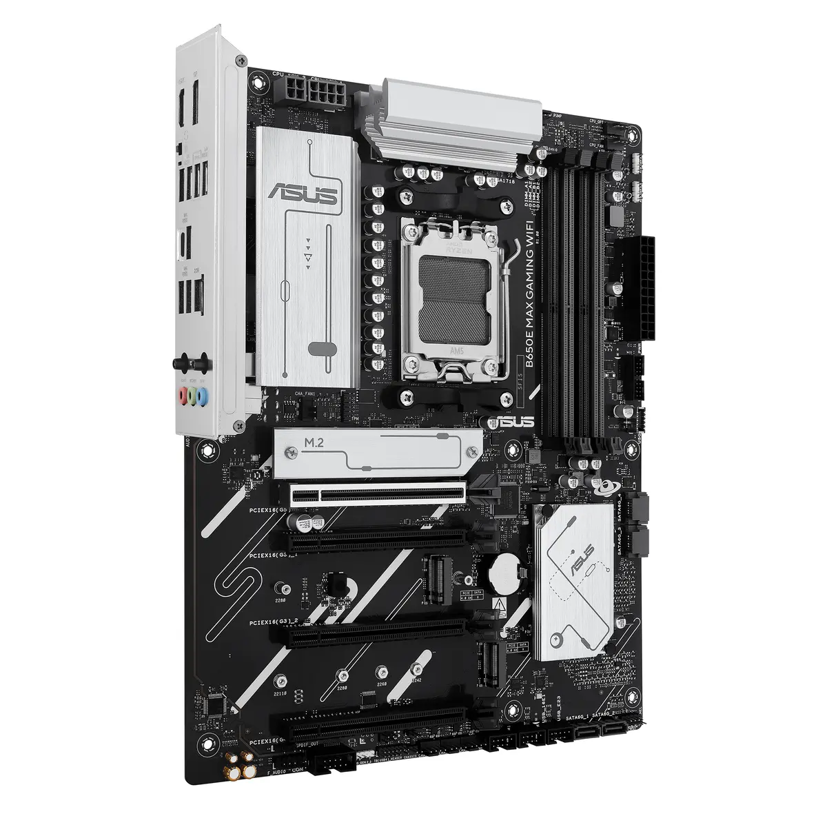 ASUS AM5 B650E MAX GAMING WIFI - DDR5/4xM.2/DP/HDMI/ATX - Afbeelding 3