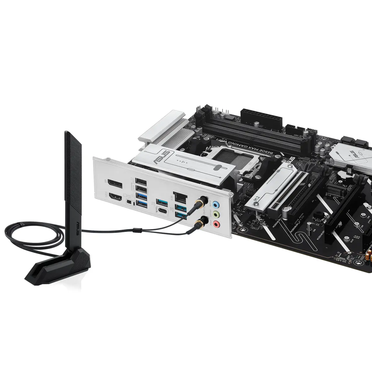 ASUS AM5 B650E MAX GAMING WIFI - DDR5/4xM.2/DP/HDMI/ATX - Afbeelding 9