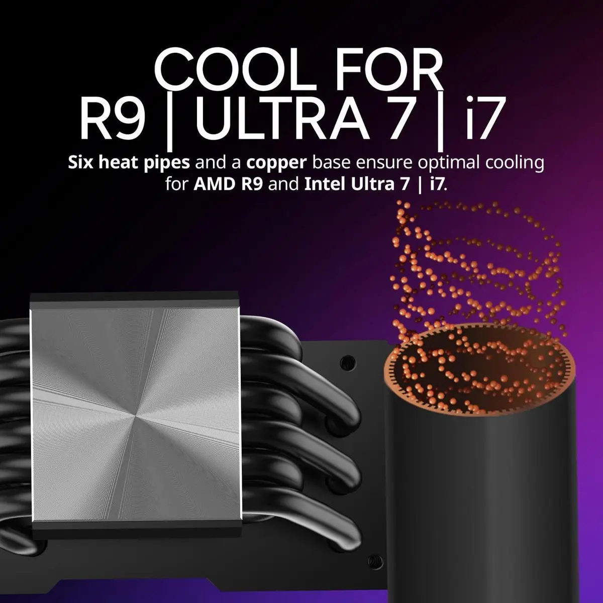 Cooler Master Hyper 612 APEX Zwart - Afbeelding 9