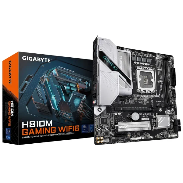 Gigabyte 1851 H810M GAMING WIFI6 - DDR5/M.2/DP/HDMI/µATX