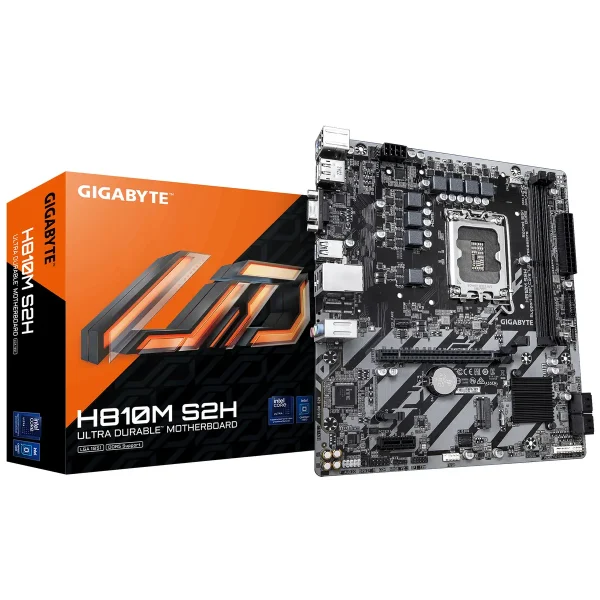 Gigabyte 1851 H810M S2H - DDR5/M.2/DP/HDMI/VGA/µATX