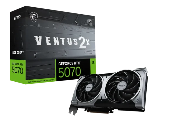 5070 MSI RTX VENTUS 2X OC 12GB/3xDP/HDMI/2,5slot