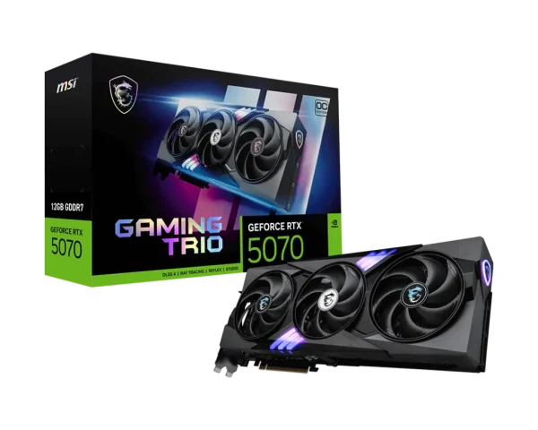 5070 MSI RTX GAMING TRIO OC 12GB/3xDP/HDMI/2,5slot