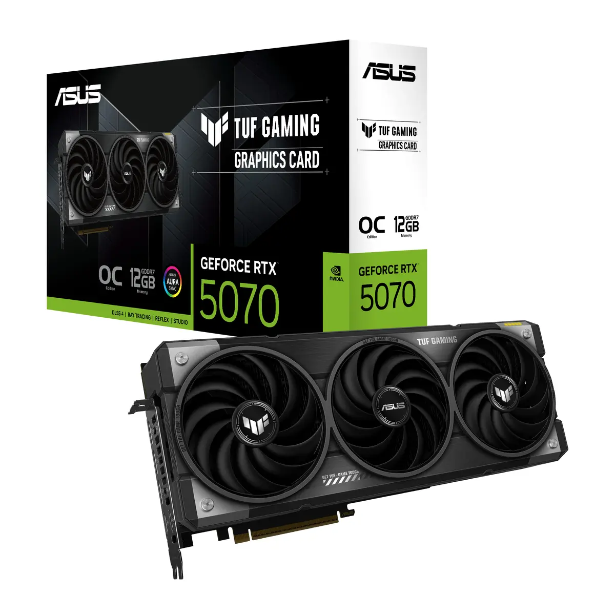 5070 ASUS TUF GAMING RTX OC 12GB/3xDP/2xHDMI/3,6slot - Afbeelding 10