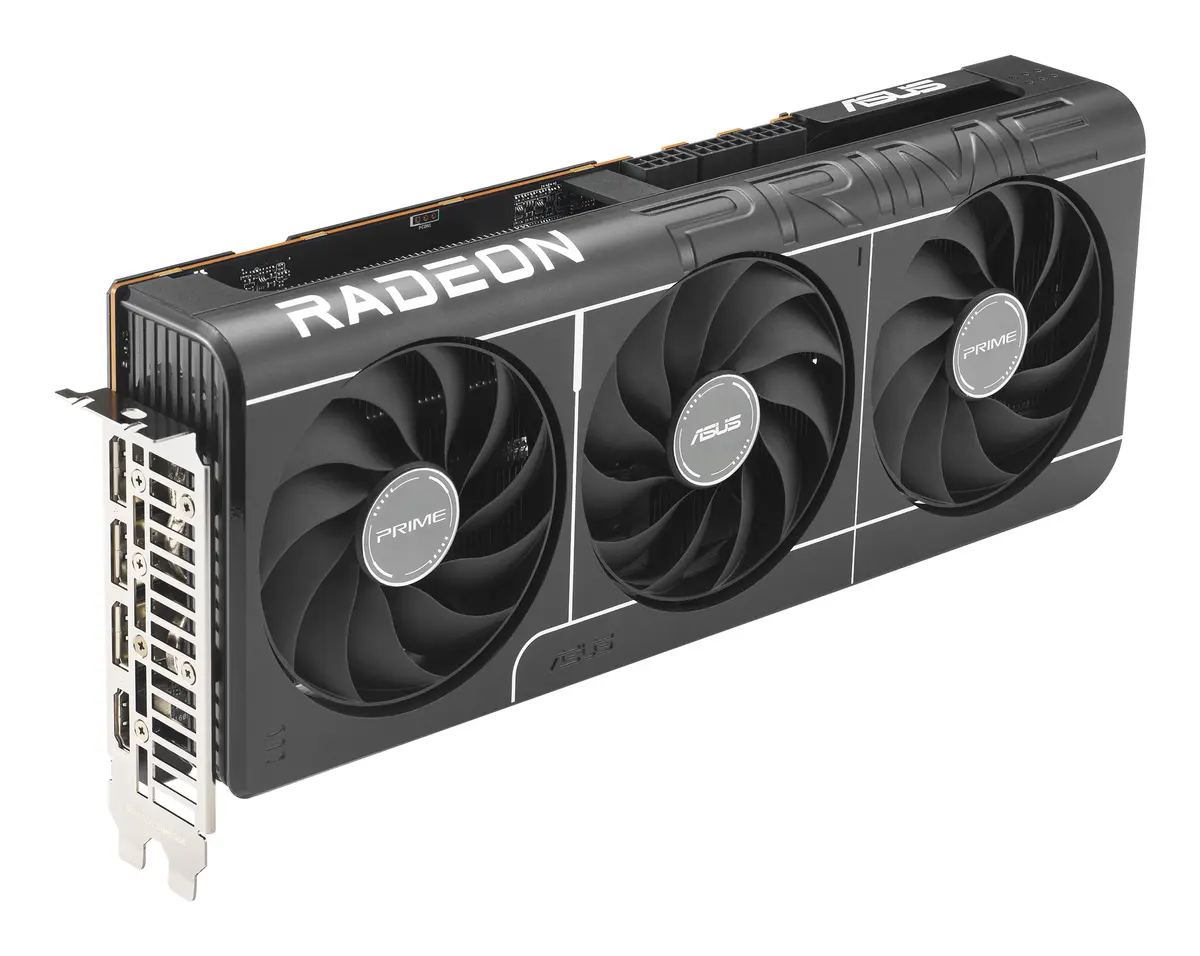 9070XT ASUS PRIME RX OC 16GB/3xDP/HDMI/2,5slot - Afbeelding 3