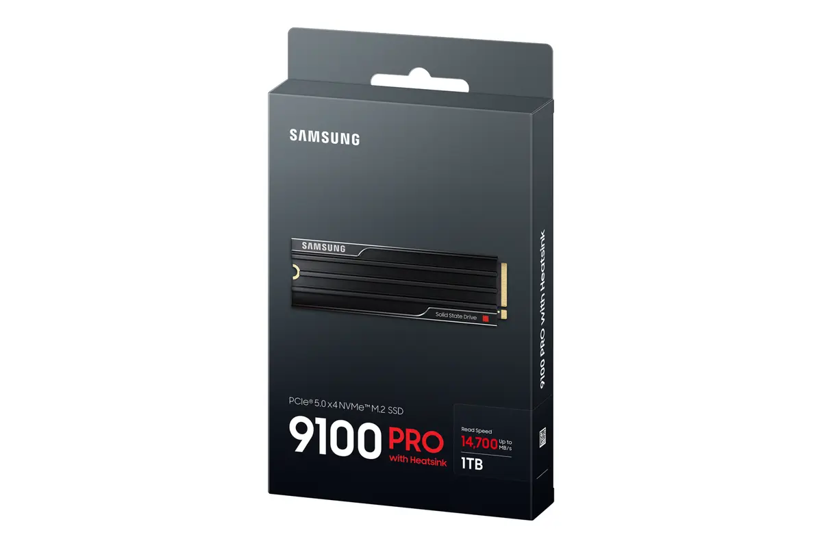 1TB M.2 PCIe NVMe Samsung 9100 Pro 14700/13300 Heatsink - Afbeelding 11