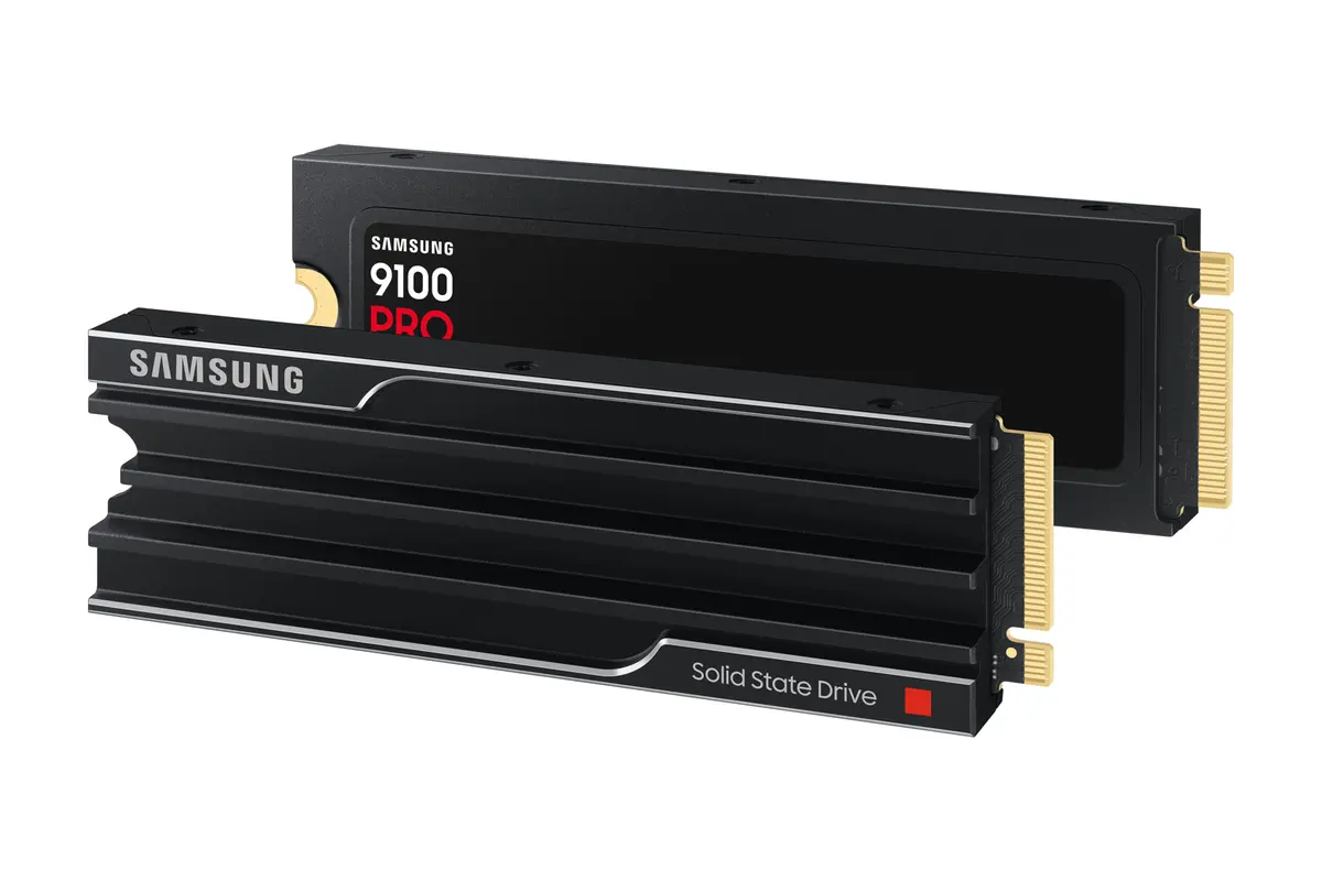 1TB M.2 PCIe NVMe Samsung 9100 Pro 14700/13300 Heatsink - Afbeelding 8