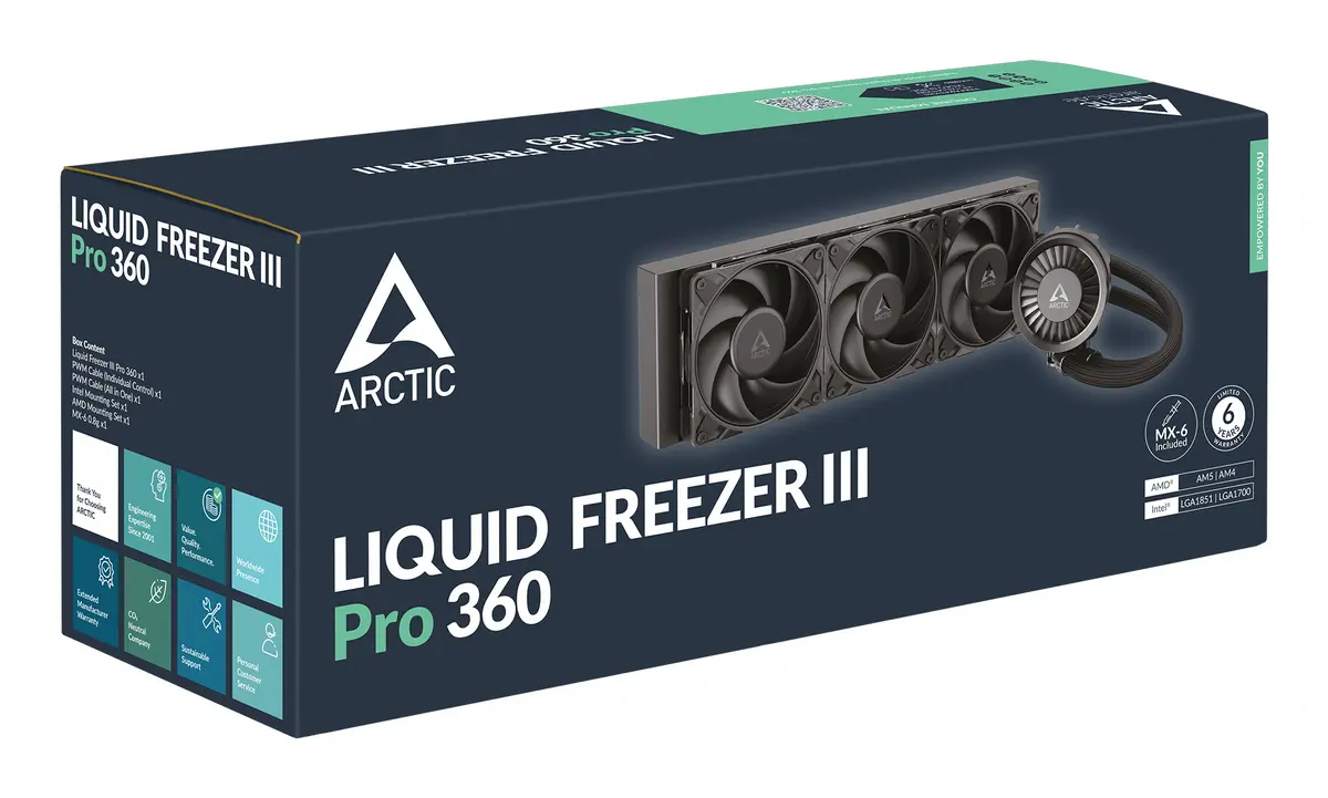 Arctic Liquid Freezer III Pro - 360 Waterkoeling - Afbeelding 6