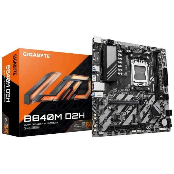 Gigabyte AM5 B840M D2H - DDR5/M.2/HDMI/µATX