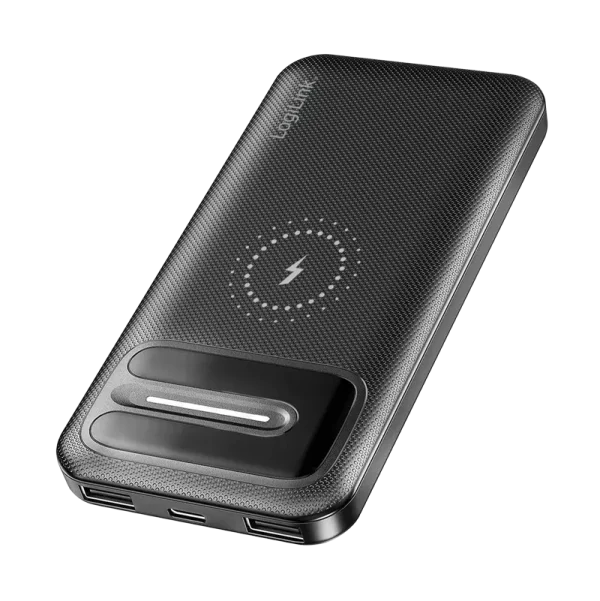 Power Bank 10000mAh LogiLink 1xUSB-C, 2x USB-A Zwart