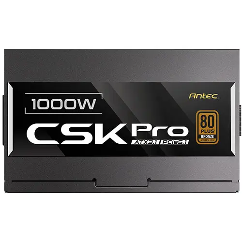 Antec 1000W CSK1000 PRO EC 80+ Bronze SemiModular ATX3.1 - Afbeelding 6