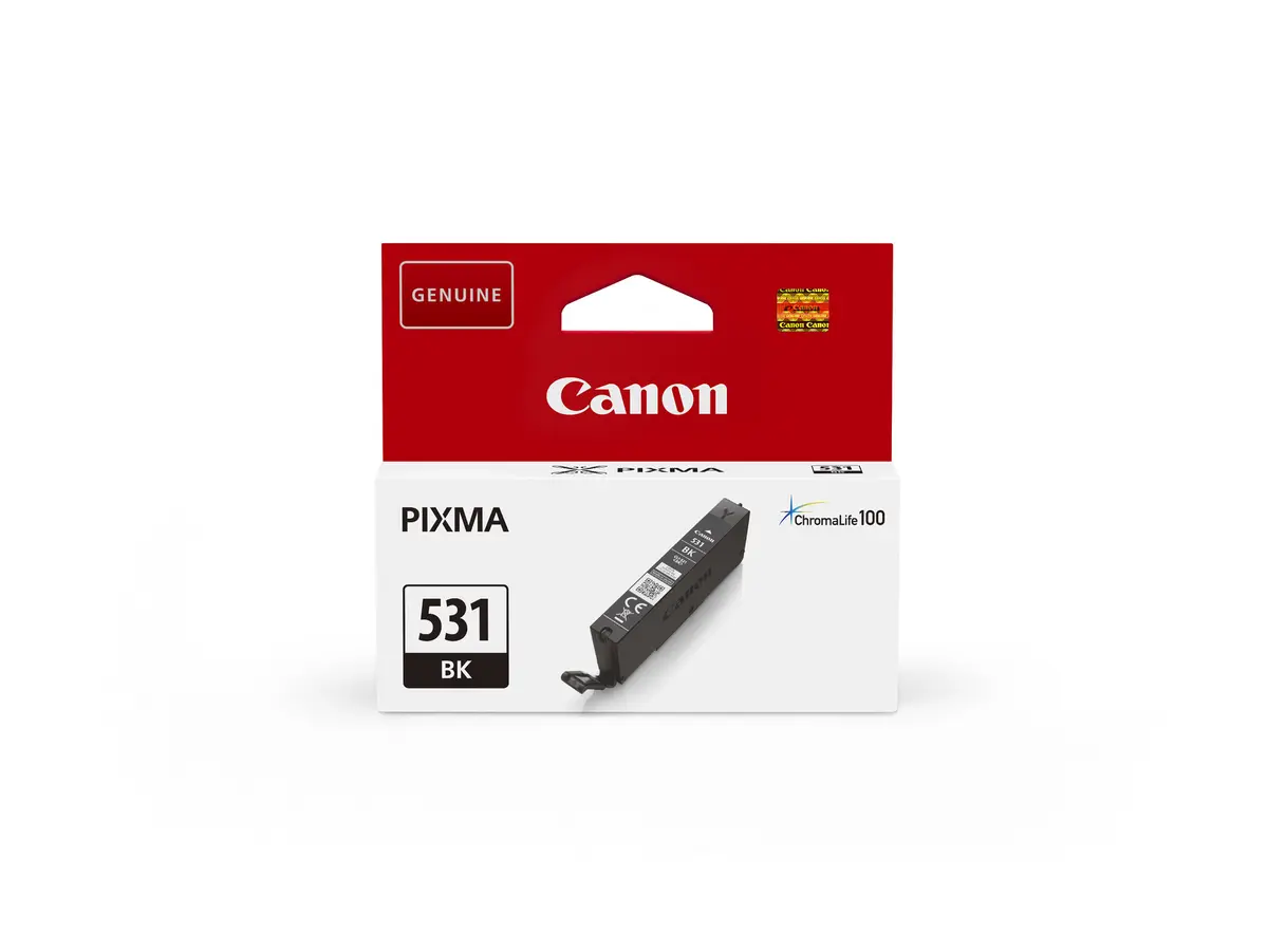 Canon (H) CLI-531BK Zwart 341 pagina´s (Origineel) - Afbeelding 2