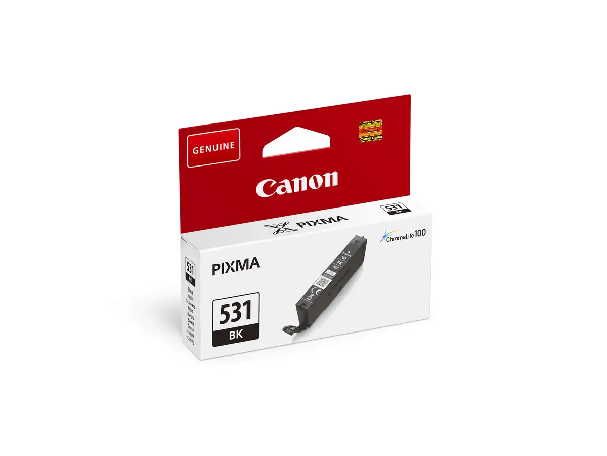 Canon (H) CLI-531BK Zwart 341 pagina´s (Origineel) - Afbeelding 3