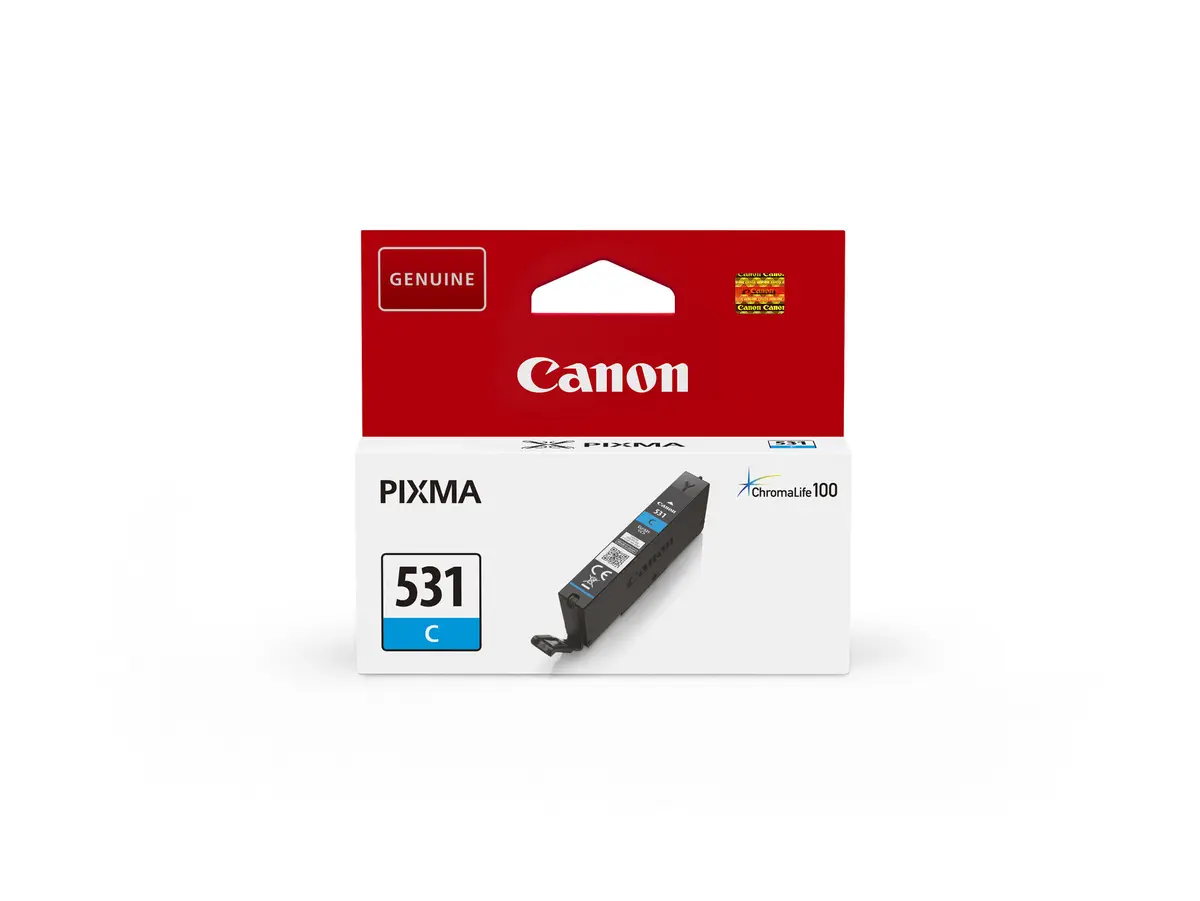 Canon (H) CLI-531C Cyaan 515 pagina´s (Origineel) - Afbeelding 2