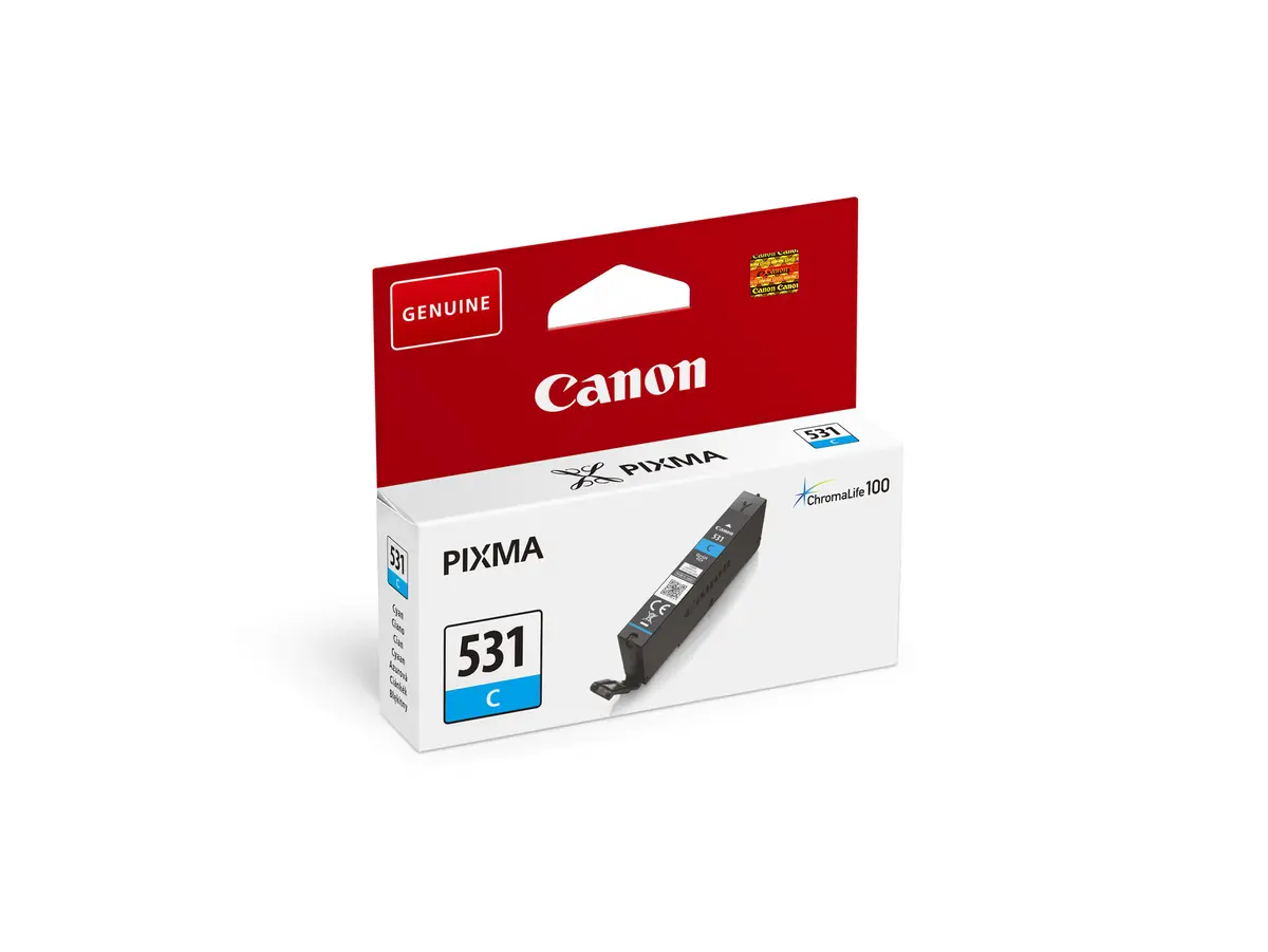 Canon (H) CLI-531C Cyaan 515 pagina´s (Origineel) - Afbeelding 3