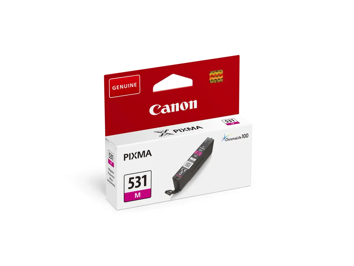 Canon (H) CLI-531M Magenta 475 pagina´s (Origineel) - Afbeelding 3