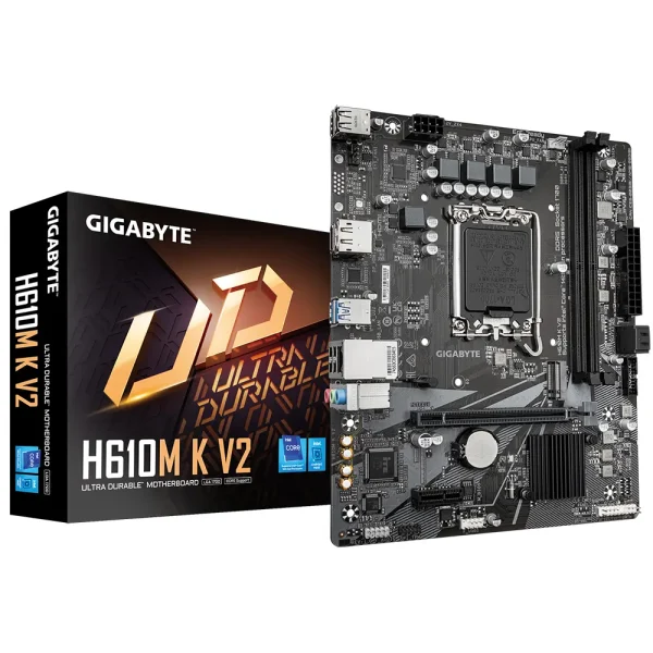 Gigabyte 1700 H610M K V2 - DDR5/M.2/DP/HDMI/µATX