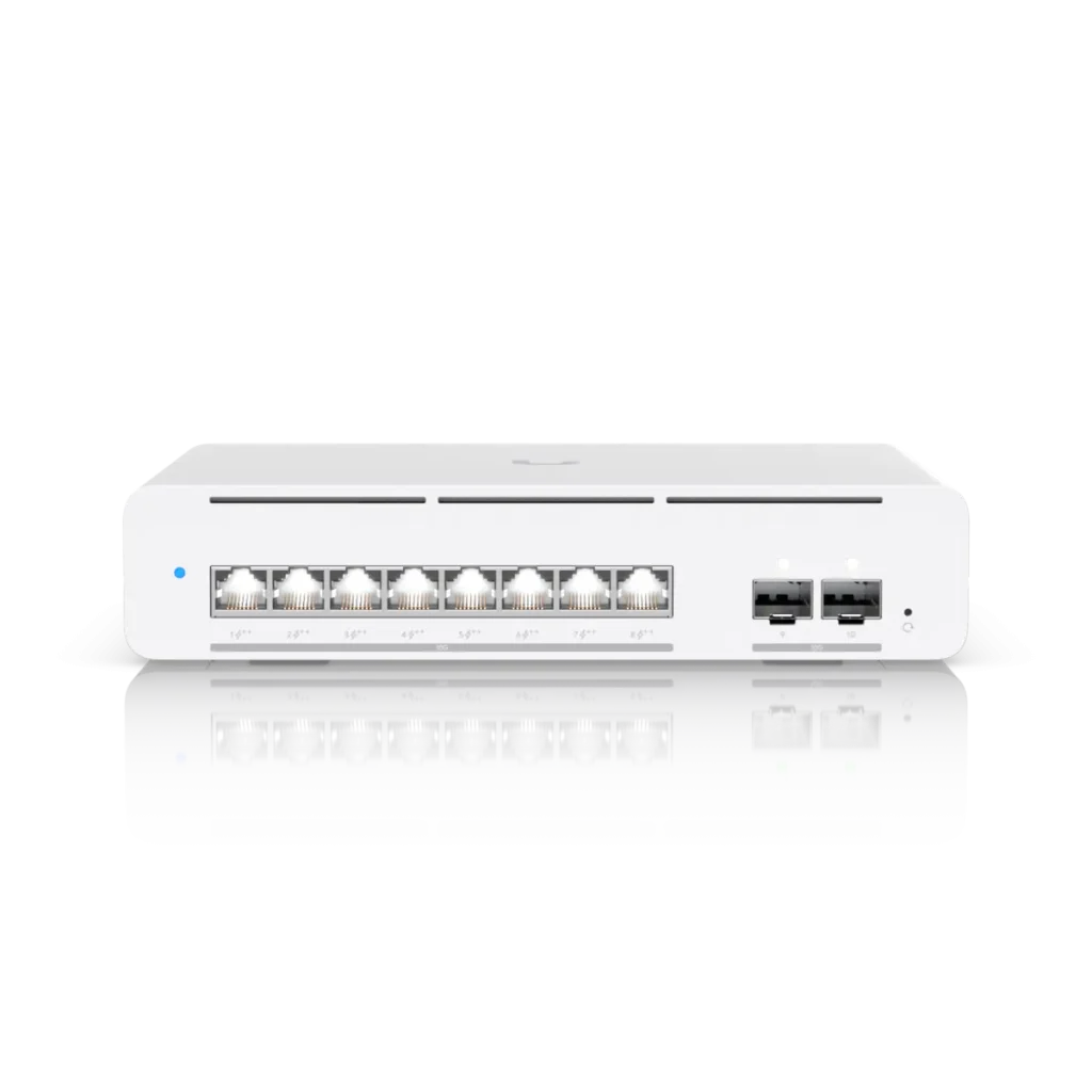 8Port 10Gbps 8xPoE++ 2xSFP+ 1550W Ubiquiti