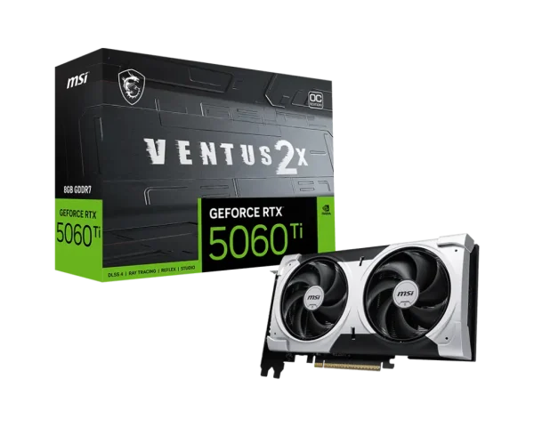 5060Ti MSI RTX VENTUS 2X OC Plus 8GB/3xDP/HDMI/2slot