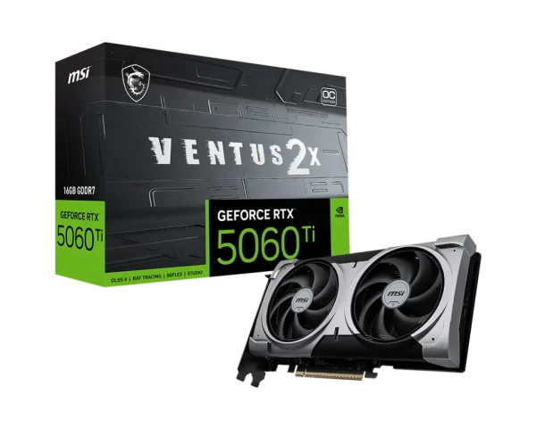 5060Ti MSI RTX VENTUS 2X OC Plus 16GB/3xDP/HDMI/2slot