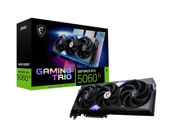 5060Ti MSI RTX GAMING TRIO OC 16GB/3xDP/HDMI/2,5slot