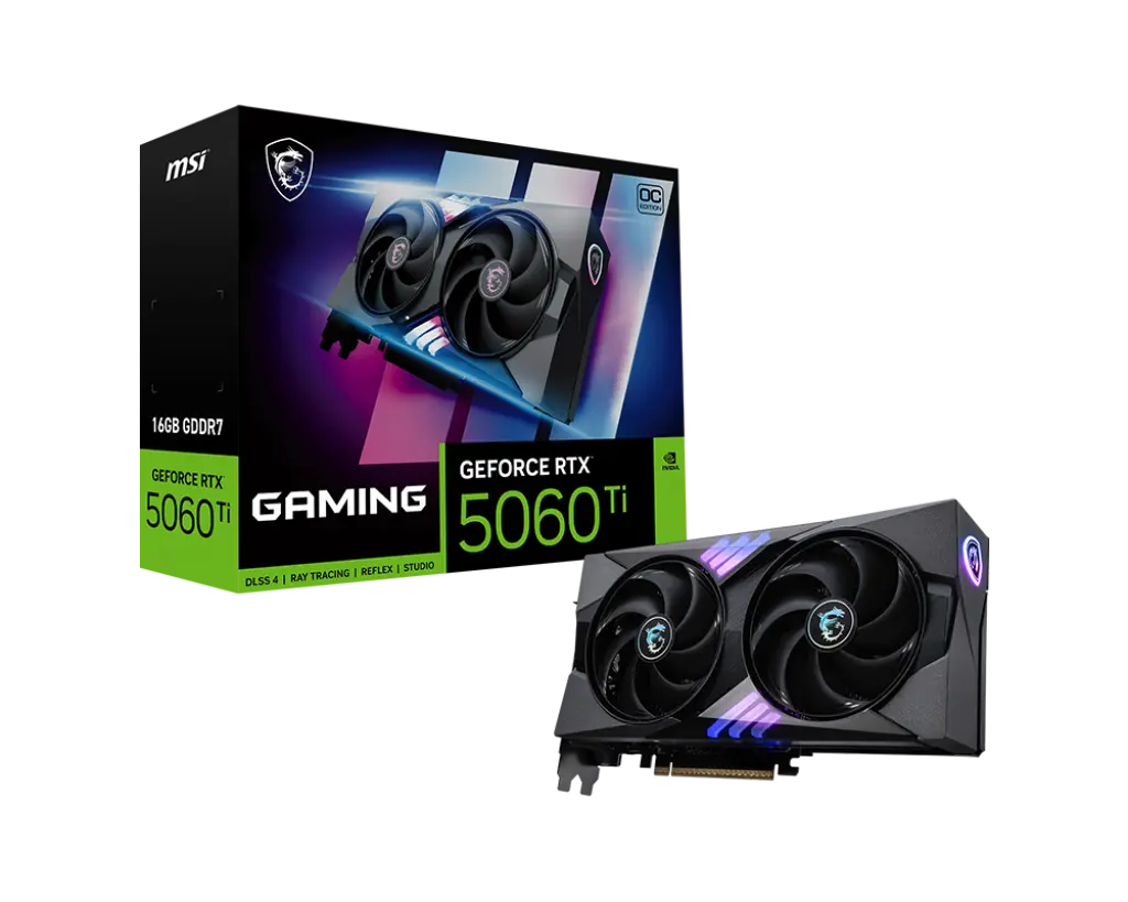 5060Ti MSI RTX GAMING OC 16GB/3xDP/HDMI/2,5slot