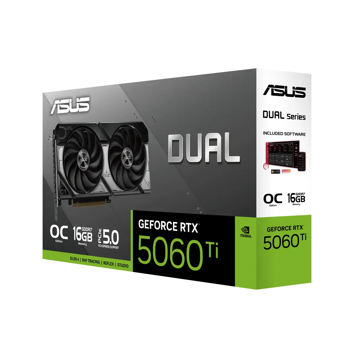 5060Ti ASUS DUAL RTX OC 16GB/3xDP/HDMI/2,5slot - Afbeelding 14