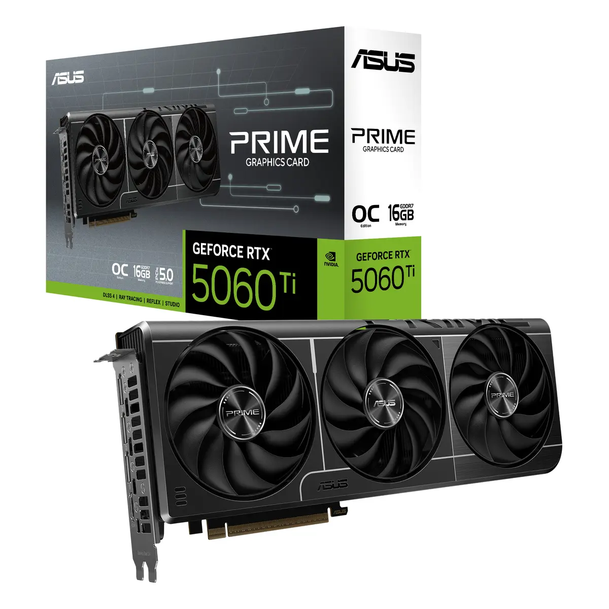 5060Ti ASUS PRIME RTX OC 16GB/3xDP/HDMI/2,5slot - Afbeelding 10
