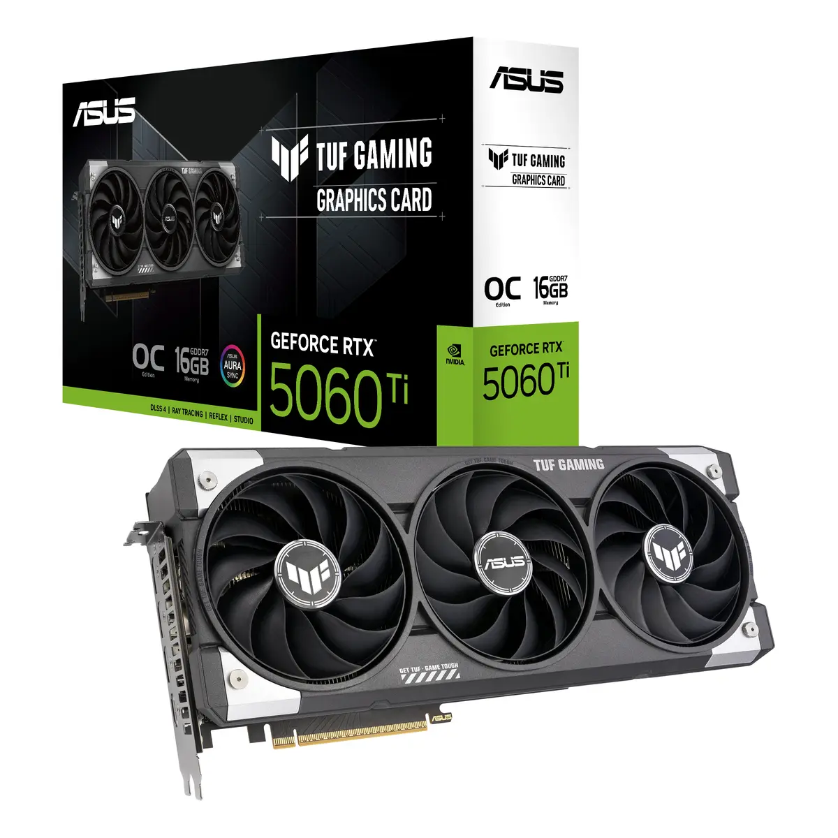 5060Ti ASUS TUF GAMING RTX OC 16GB/3xDP/HDMI/3,5slot - Afbeelding 4