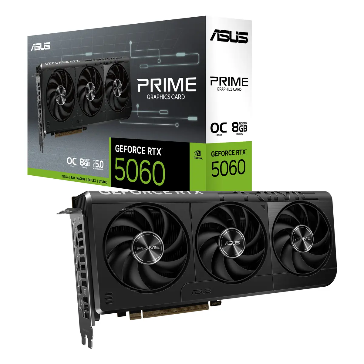 5060 ASUS PRIME RTX OC 8GB/3xDP/HDMI/2,5slot - Afbeelding 10