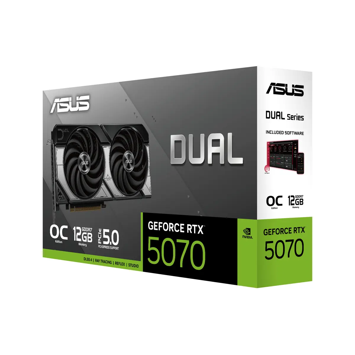 5070 ASUS DUAL RTX OC 12GB/3xDP/HDMI/2,5slot - Afbeelding 7