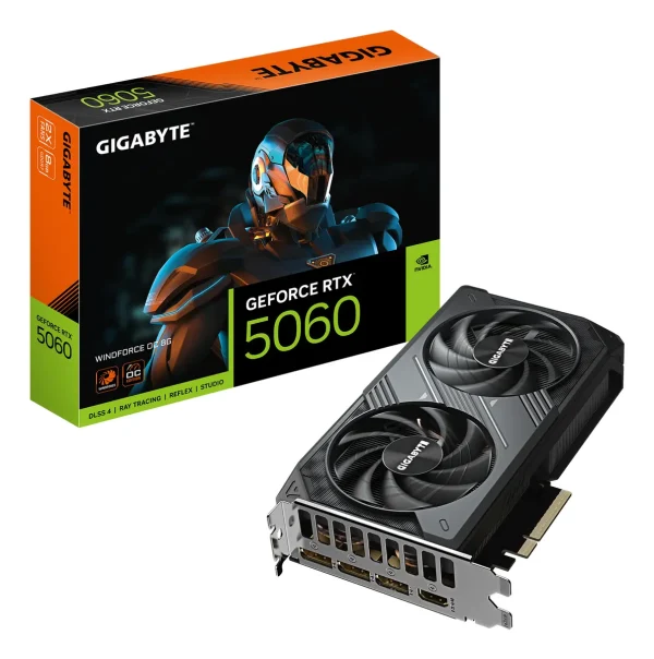 5060 Gigabyte RTX WINDFORCE OC 8GB/3xDP/HDMI/2slot