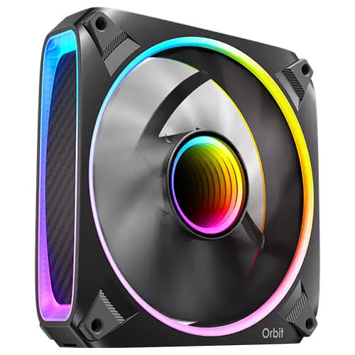 Antec Orbit 120 ARGB PWM Zwart set van 3 - Afbeelding 3