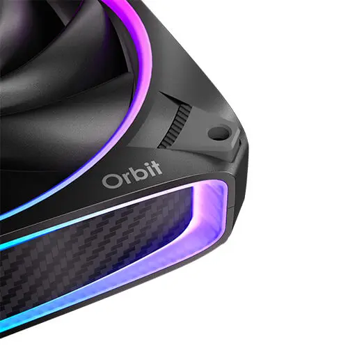 Antec Orbit 120 ARGB PWM Zwart set van 3 - Afbeelding 5