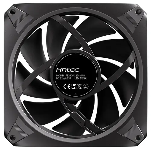 Antec Orbit 120 ARGB PWM Zwart set van 3 - Afbeelding 6