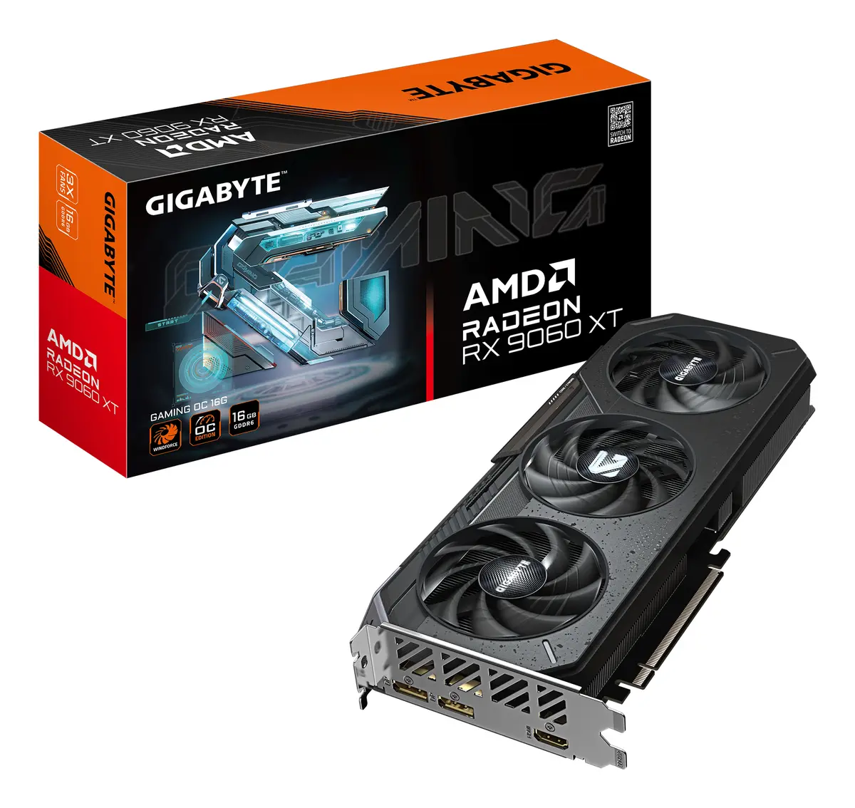 9060XT Gigabyte RX GAMING OC 16GB/2xDP/HDMI/2slot
