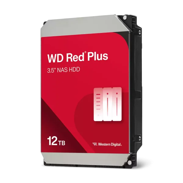 12TB WD Red Plus-NAS 512MB/7200rpm