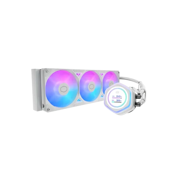 Cooler Master ML 360 Atmos II LCD ARGB Waterk. Wit