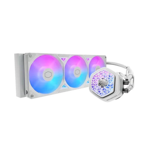 Cooler Master ML 360 Atmos II VRM Fan ARGB Waterk. Wit