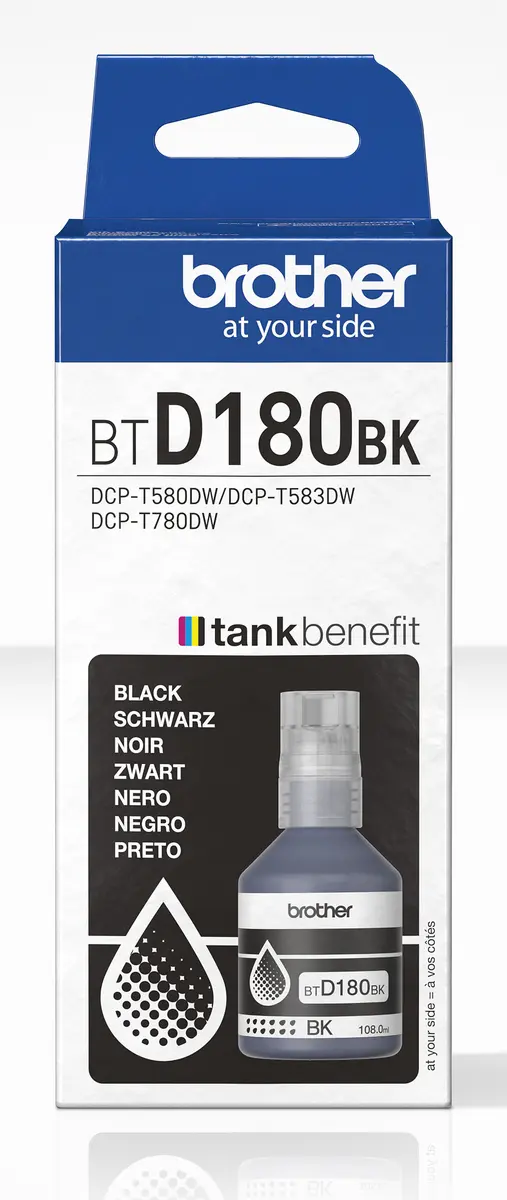 Brother BT-D180BK Inktfles Zwart 7.500 pagina's (Origine - Afbeelding 3