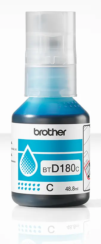 Brother BT-D180C Inktfles Cyaan 5.000 pagina's (Origine - Afbeelding 2
